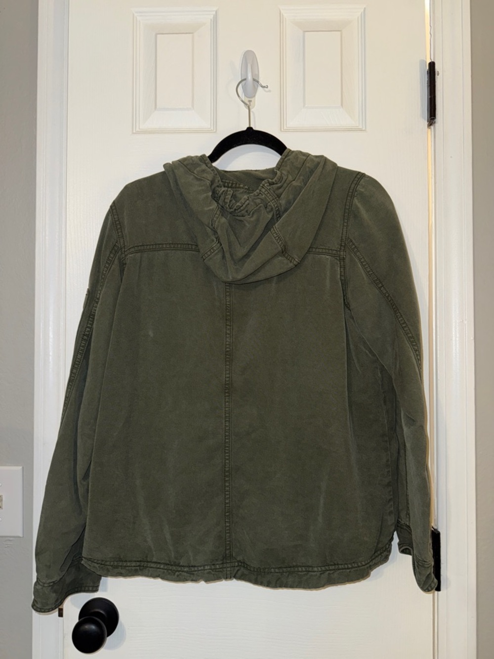 American Eagle Outfitters Olive Utility Jacket - Women - Picture 6 of 8